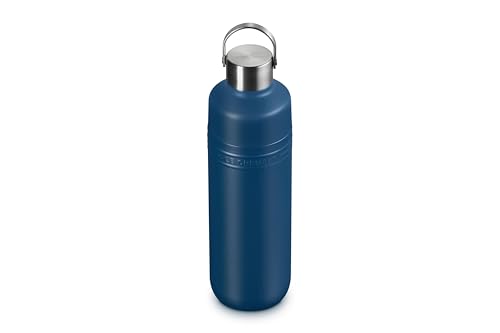 Image of Le Creuset Stainless Steel On The Go Water Bottle, 33 oz., Deep Teal