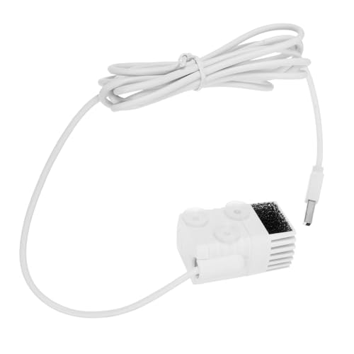 TOKIDNY ペット用静音給電式潜水ポンプ 可能な直流水流 猫用ウォーターファウンテン 水槽循環給水 小型耐久製