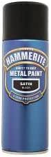 PEINTURE FER AÉROSOL Noir SATIN 400ML