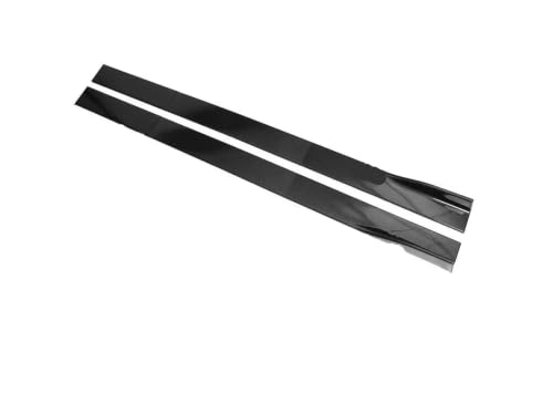 Faldones laterales de 2 metros con acabado estilo fibra de carbono negro para carrocería F30 F32