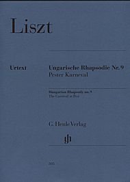 LISZT HUNG.RHAPSODY #9 PIANO      Sheet music – January 1, 2007