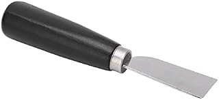 Leather Cutting Knife, Leather Beveling Knife, DIY Craft Log Handle, Ergonomic Easy Control for DIY Leather Craft Cutting for Trimming