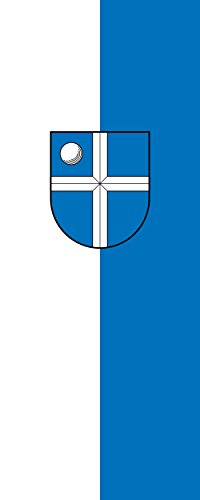 Drapeau Bruchsal grand format vertical 300x120cm pour mât
