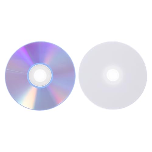 Mipcase Lot de 2 CD-R Inscriptibles 700 Mo 80 Min Disques CD Vierges pour Enregistrement Audio Numérique Support CD-R Compatible DVD/CD Haute Capacité pour Musique et Sauvegarde