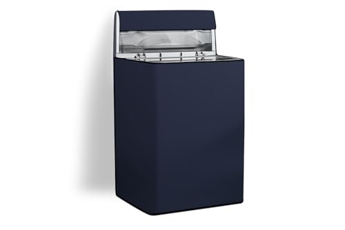 Image of Stylista Washing Machine Cover Compatible for Samsung 6.2 kg WA62M4100HY /TL Fully-Automatic Top Load Navy Blue