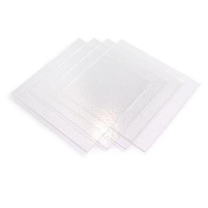 Delphi GlassSystem 96 8inch Clear Squares - 4 Pack