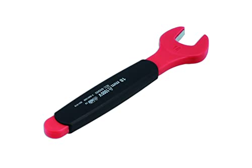 Laser 8551 Insulated Open Ended Spanner 18mm, Chrome - Image 2
