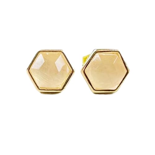 Puces d'oreilles en quartz rose pour sublimer votre style minimaliste au quotidien