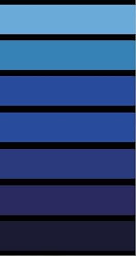 Miracle Home. Toalla Playa algodón Egipcio, 80% algodón, 20% poliéster. Escala Cromática Azul, 90 X 165, Azul, 12022