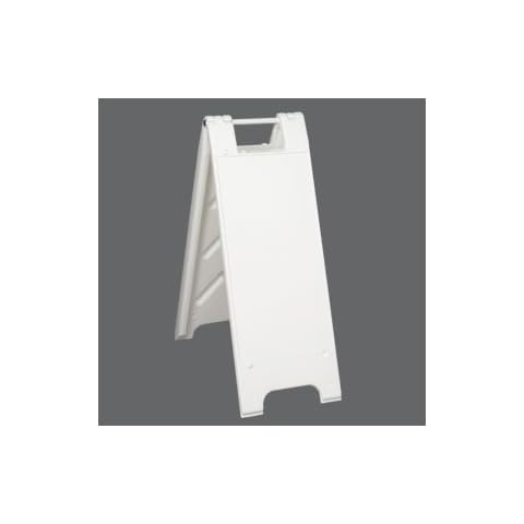 Blank Minicade A-Frame Portable Sign Stands, Color=White Cover