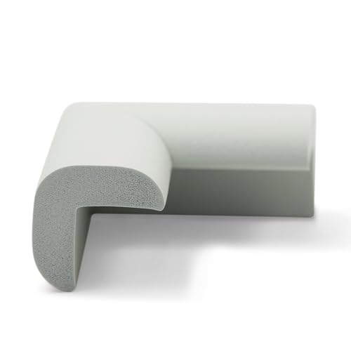 Image of Regalo 8 Pack Safety Corner & Edge Protectors for Baby Proofing, Soft Foam Furniture Corner Guards, Small, Gray