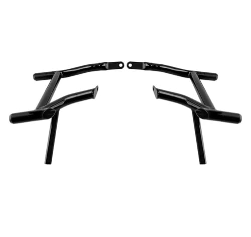 Support de rails protection sacoche arrière moto en acier premium pour Road King FLHT FLHX 09-24