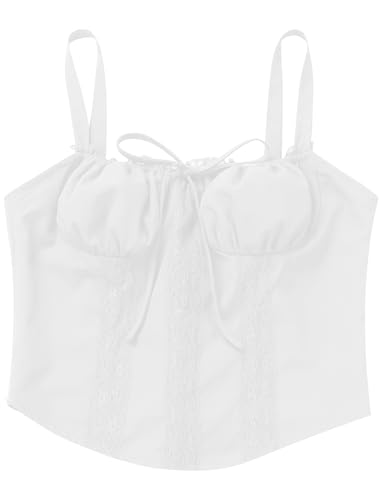 Bustier pour affiner la silhouette, le corset à lacets FYMNSI résout le manque de maintien en été