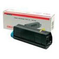 Image of OKI Laser Toner Cartridge Page Life 3000pp Yellow [forC5250 C5450] Ref 42804545