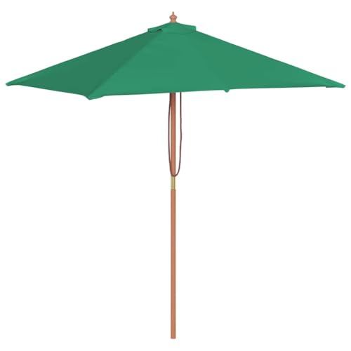 Parasol rectangulaire bois noir 150x200 cm d'ombrage haut de gamme