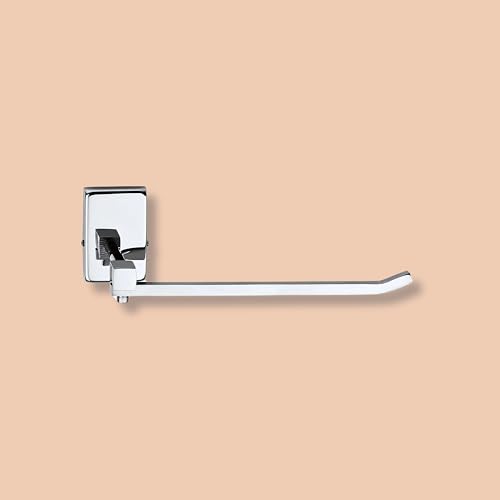 Image of GLOXY Premium Stainless Steel Elite Towel Ring Holder with Chrome Finish - Wall Mounted Napkin Hanger for Bathroom - Towel Hanger for Wash Basin & Kitchen - Bathroom Accessories