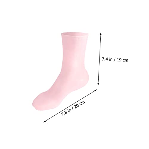 MERRYHAPY 1 Pair Moisturizing Socks Beach Socks Foot Protective Socks Skin-Friendly Care Socks Women Moisturizing Socks Elastic Long Socks Long Moisturizing Sock Moisturizing Foot Covers - Image 8