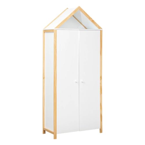 Atmosphera - Armoire Enfant kima 86x204,5cm Blanc