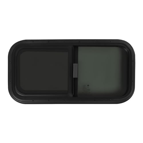 Ventana corredera para ventana de autocaravana, 700 x 400 mm, aleación de aluminio, aislamiento térmico y tintado 25% con rejilla de protección contra insectos, para caravanas, remolques, camionetas