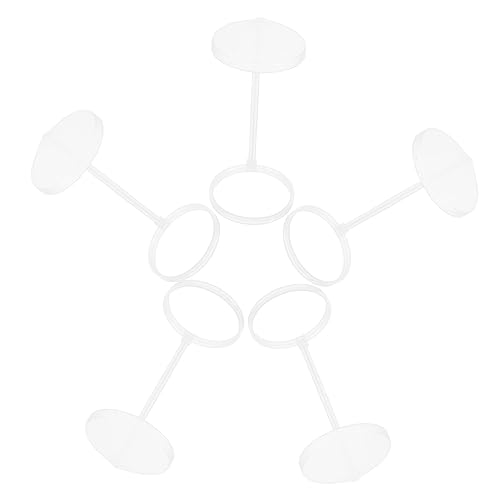 Yardenfun 5Pcs Splash Guards Replacement for Maker Bracket for Water Fountain Humidifier and Rockery Prevents Water Splashing Durable and Stable Structure