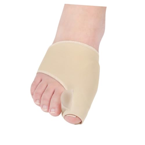 FRCOLOR 1pc Bunion Big Straightener Bunion Cushions Hallux Cover Reusable Straws with Case Big Exercise Strap Eversion Bunion Brace Khaki