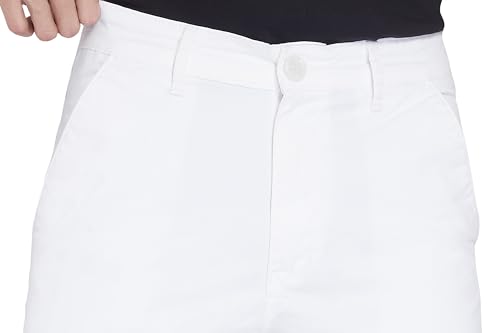 Image of DIVISIVE Men's Regular Fit Cotton Chinos Trousers Pants