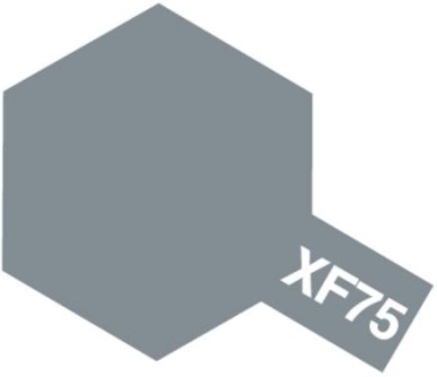 Amazon | タミヤ アクリルミニ（つや消し） XF75 呉海軍工廠グレイ