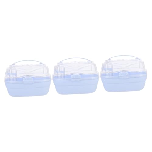 Toddmomy 3 Pecas hamster fora da gaiola mochila de coelho bolsa de hamster Transporte de hamster com