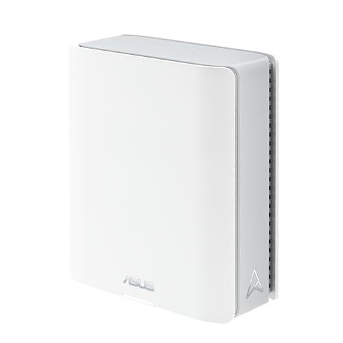 ASUS ZenWiFi BT8, Red WiFi 7 de Triple Banda, 3600 Mbps, Cobertura 548 m², Dos Puertos 2,5 G, Controles de Seguridad y Control Parental incluidos, Smart Home Master SSIDs - Blanco