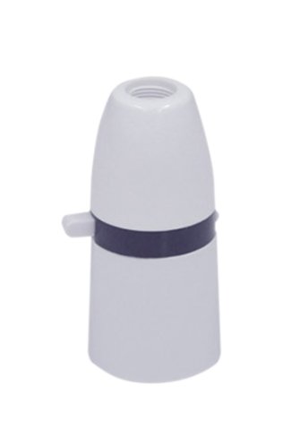 Electrovision White 60 W T1 Switched Pendant Lamp Holder