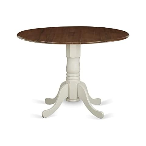 East West Furniture Mesa de Comedor Moderna DMT-WLW-TP Cover