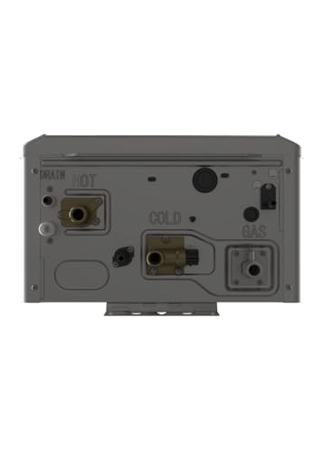 Image of NEW Rinnai RXP160iN Condensing Smart Sense Natural Gas or Propane Tankless Water Heater, Indoor or Outdoor Water Heater, Up to 9 GPM, 160,000 BTU, with Recirculation Pump