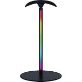Razer Base Station V3 Chroma - Supporto intelligente per cuffie RGB con porte USB - Audio surround 7.1-2 porte USB 3.1 - Striscia RGB con 12 zone | Nero