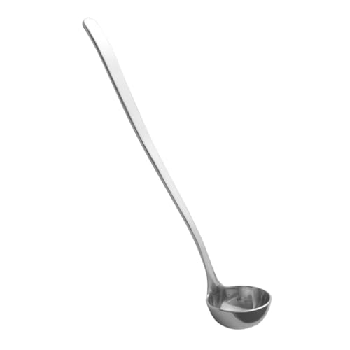 iplusmile Cuchara de Especias Acero Inoxidable con Mango Diseño Ergonómico para Servir Salsas y Condimentos Cuchara Porciones Pequeña Resistente y Ligera para Cocina