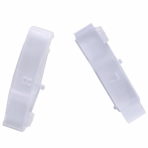 Image of Deal4GO L R Trigger Button Replacement for PSP 2000 PSP 3000 Left & Right Buttons - Transparent White