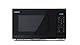 SHARP YC-MS252AE-B Mikrowelle (Mikrowelle: 900W, 11 Leistungsstufen, Auftaufunktion, Abmessungen 47,2 x 28 x 34,5 cm), schwarz