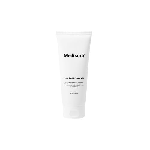 Medisorb Shield Cream, Healing Cream for Stretch Marks, 1st degree Burns, Scars, Dry Skin, Damaged Skin 200g