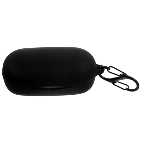 FONDOTIN Funda Protectora de Silicona Resistente al Agua para Auriculares Inalámbricos Modelo WF-XB700 Carcasa Completa Negra Estuche Portátil Anticaídas para Auriculares Inalámbricos