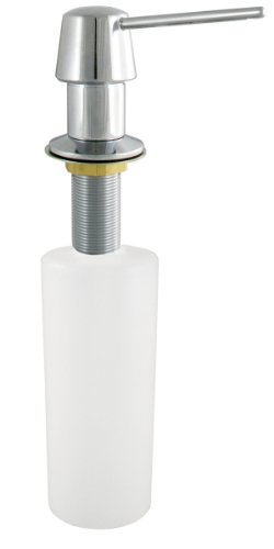 LDR 551 P1200CP Soap/Lotion Dispenser for Kitchen or Lavatory Sink, Chrome