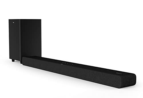 TCL TS8212 2.1.2 BT Dolby Atmos 2.1.2 Barre de Son avec Caisson de Basses sans Fil et Sortie Max. 300 W (Dolby Audio, HDMI 2.1 eARC, USB, Dolby TrueHD, Dolby Digital Plus, Télécommande) Noir