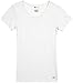 Reebok Girls' Undershirt - 3 Pack/6 Pack 100% Cotton No Show Short Sleeve Crew Neck White Shirt for Girls (Sizes: 2T-16), Size 4T, White-6pk