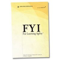 Amazon.co.jp: FYI for Learning Agility : 本