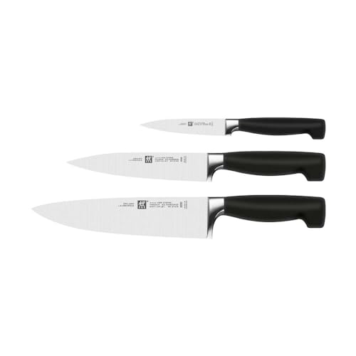 ZWILLING Vier Sterne Messer-Set 3-teilig, Rostfrei, Made in Germany