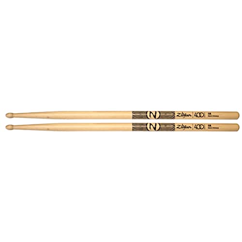 Zildjian Avedis Company Limited Edition 400th Anniversary 5B Wood Tip Drumsticks (Z5B-400), Natural - Image 2