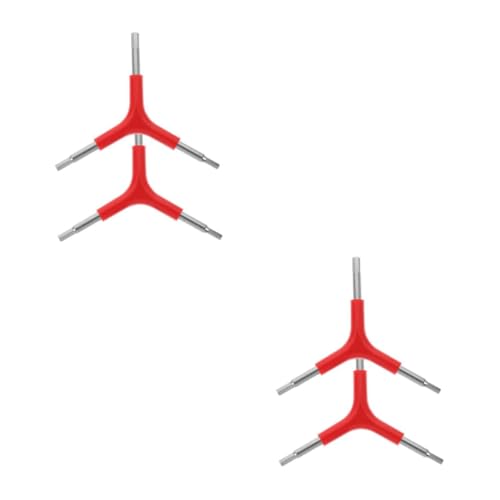 BESPORTBLE 2 Juegos Llave Allen Herramientas De Pedal Botas Versátiles con Cremallera Herramientas para Bicicletas X Bicicleta Pedales Plantilla De Cremallera Kiosko Acero Green 2 Piezas * 2