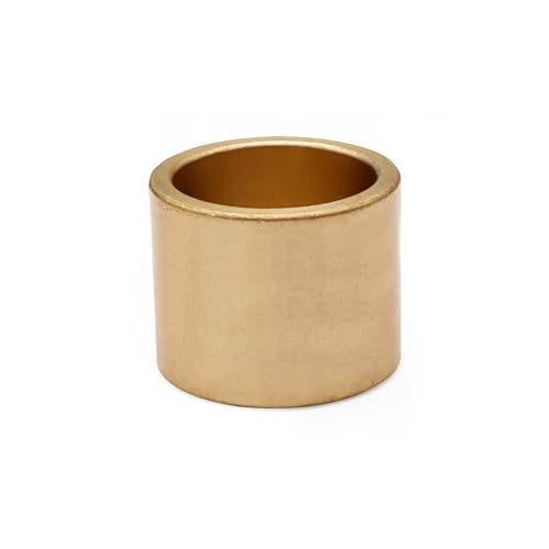 Abeicy HTZCT-1-1/4"OD-1"B-1"L-1PCS 1 Pack Cast Brass Sleeve Bearing Solid Friction cover