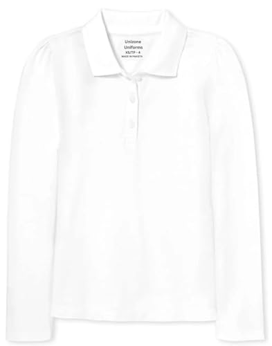 Girls Long Sleeve Polo Shirt