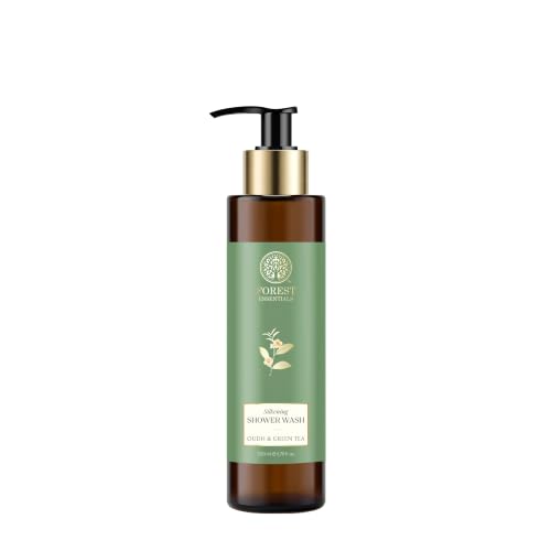 Image of Forest Essentials Shower Wash Oudh & Green Tea | Sulphate-Free Ayurvedic Body Wash | Softens, Scents & Hydrates Skin