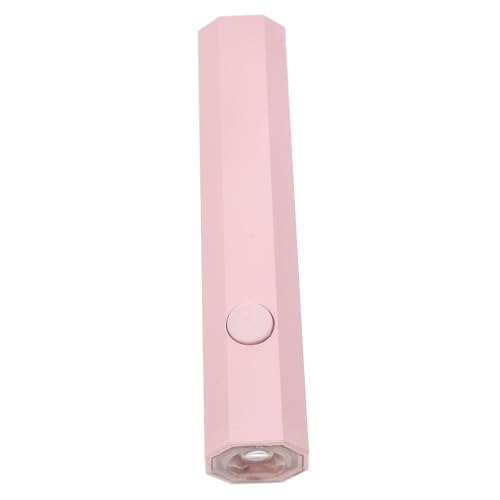 SAFIGLE Lámpara De Uñas Gel Mini Uñas Led Mini Secador De Uñas Con Luz Led Curación Para Uñas Presione Las Uñas Suministros De Manicura De Uñas Clavo Condujo Abs Rosa