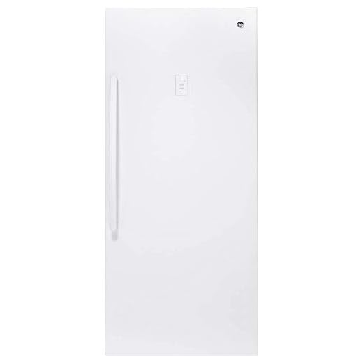 GE - 21.3 Cu. Ft. Frost-Free Upright Freezer - White Model:FUF21SMRWWW